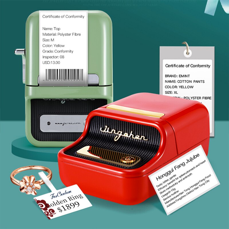  NIIMBOT Label Maker Machine, B21 Barcode Label Maker